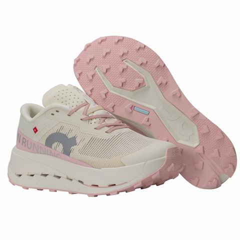 (image for) ON Cloudultra 3 White Pink Men's Women's Shoes-8